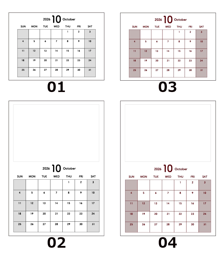 10月見本データ