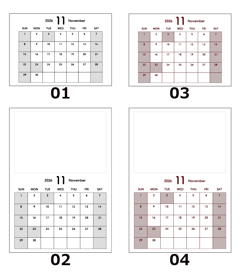 11月見本データ