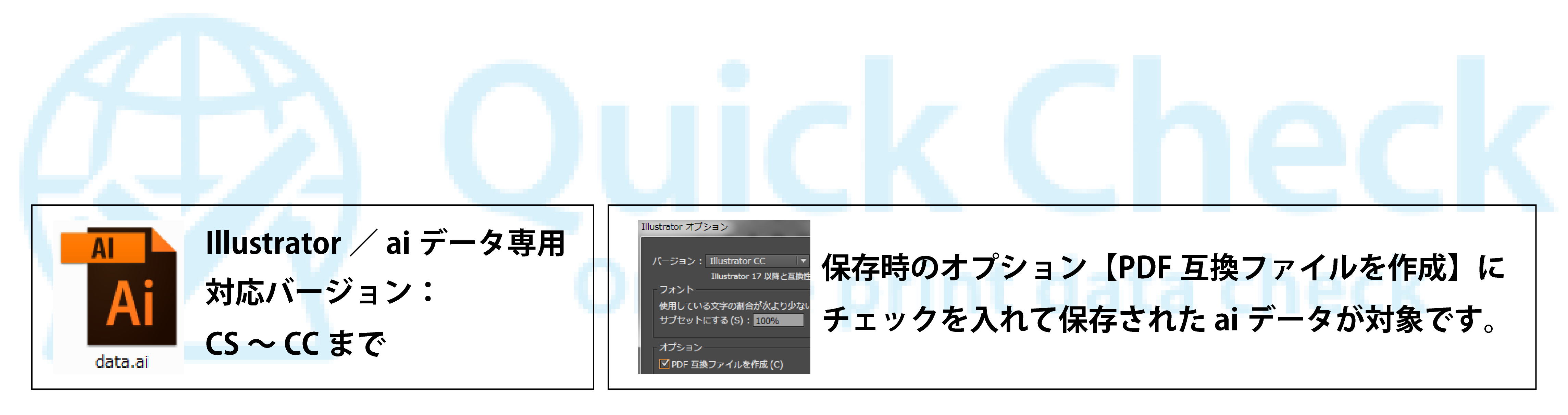 Quick Check 自動チェックシステム 使い方 ポスター印刷のプリオ