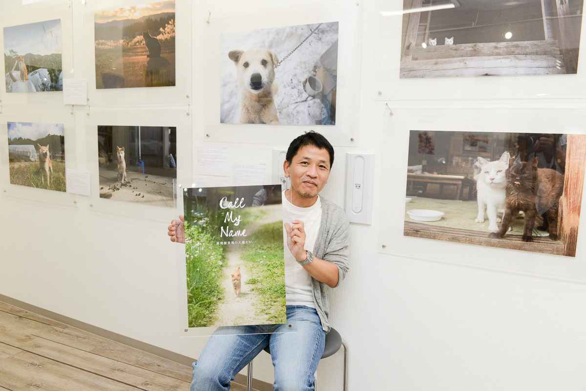 猫写真家 上村雄高 写真展 Call My Name 原発被災地の犬猫たち 渋谷ギャラリールデコ 印刷事例125 ポスター印刷のプリオ 猫写真家 上村雄高 写真展 Call My Name 原発被災地の犬猫たち 渋谷ギャラリールデコ 印刷事例125 ポスター印刷のプリオ