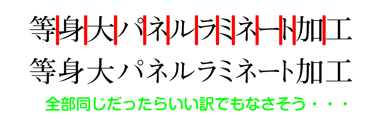 イラレ カーニングで文字間を美しく調整 ポスター印刷のプリオ