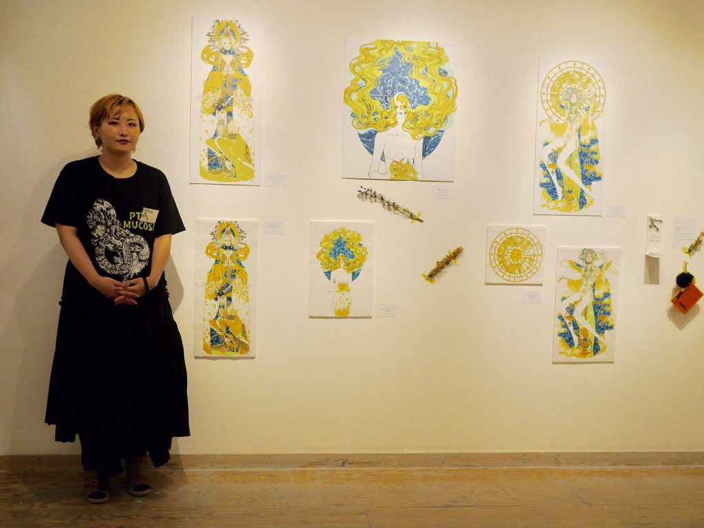 パネル印刷で展示作品を印刷 ギリシャ神話展 しう様 印刷事例293 プリオ