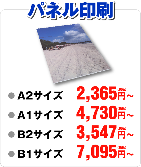 パネル印刷